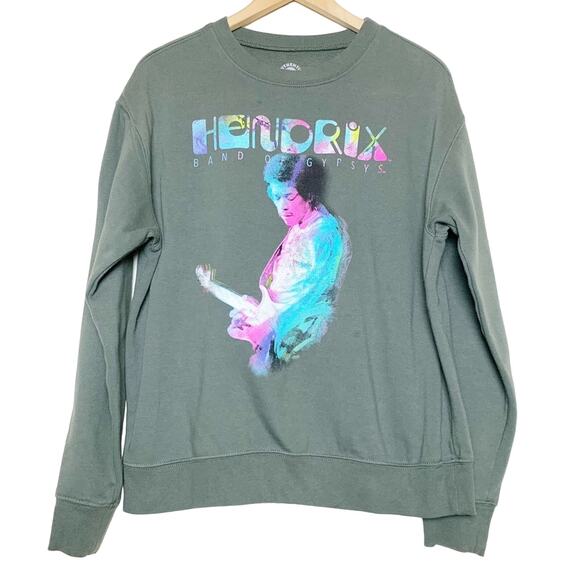Hendrix Band of Gypsies Tie Dye Logo Sweatshirt Women’s Size Medium - Picture 1 of 10
